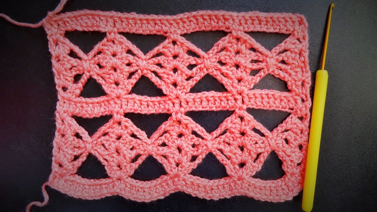 Moderna heklana mustra (Modern Crochet Pattern)