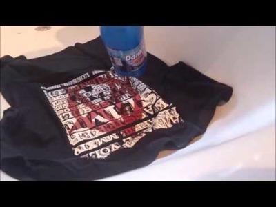 DiY Bleach Clothing by Ela
