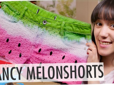 #flipdiy | Wassermelonen Shorts breedingsunicorns