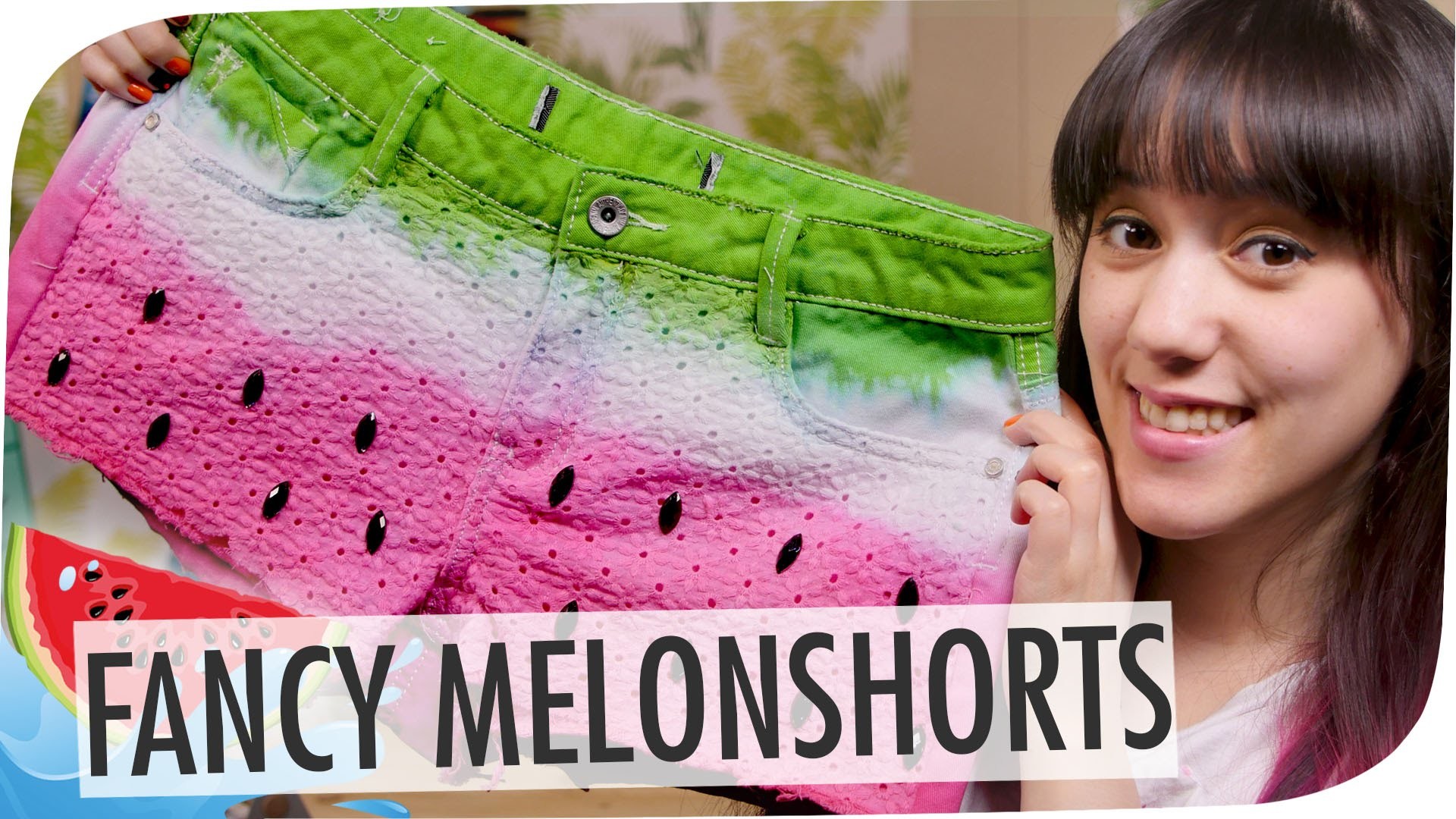 #flipdiy | Wassermelonen Shorts breedingsunicorns