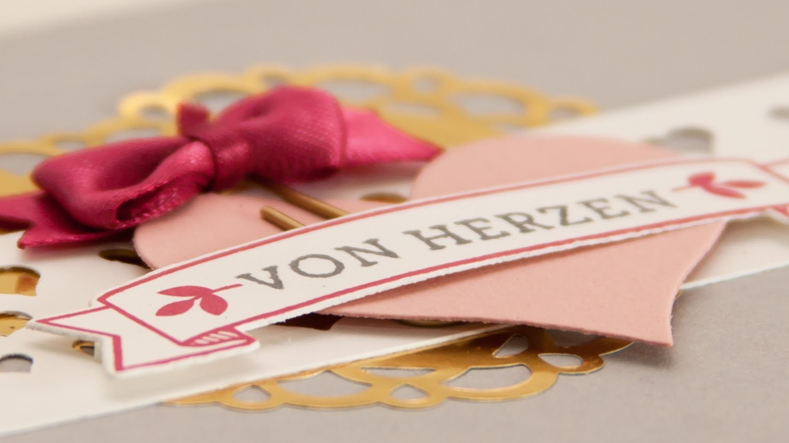 Let's make a card - Muttertagskarte mit Blüten der Liebe - Stampin' Up!