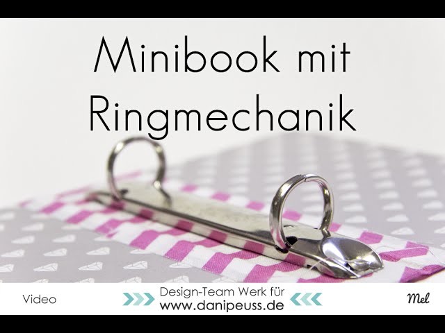 Minibook mit Ringmechanik
