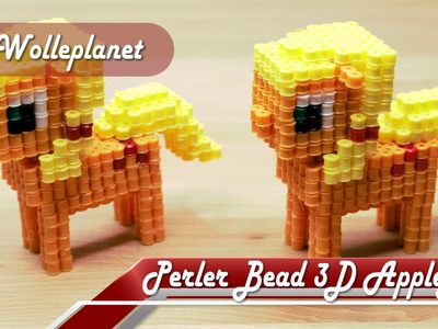 Perler Bead 3D Applejack