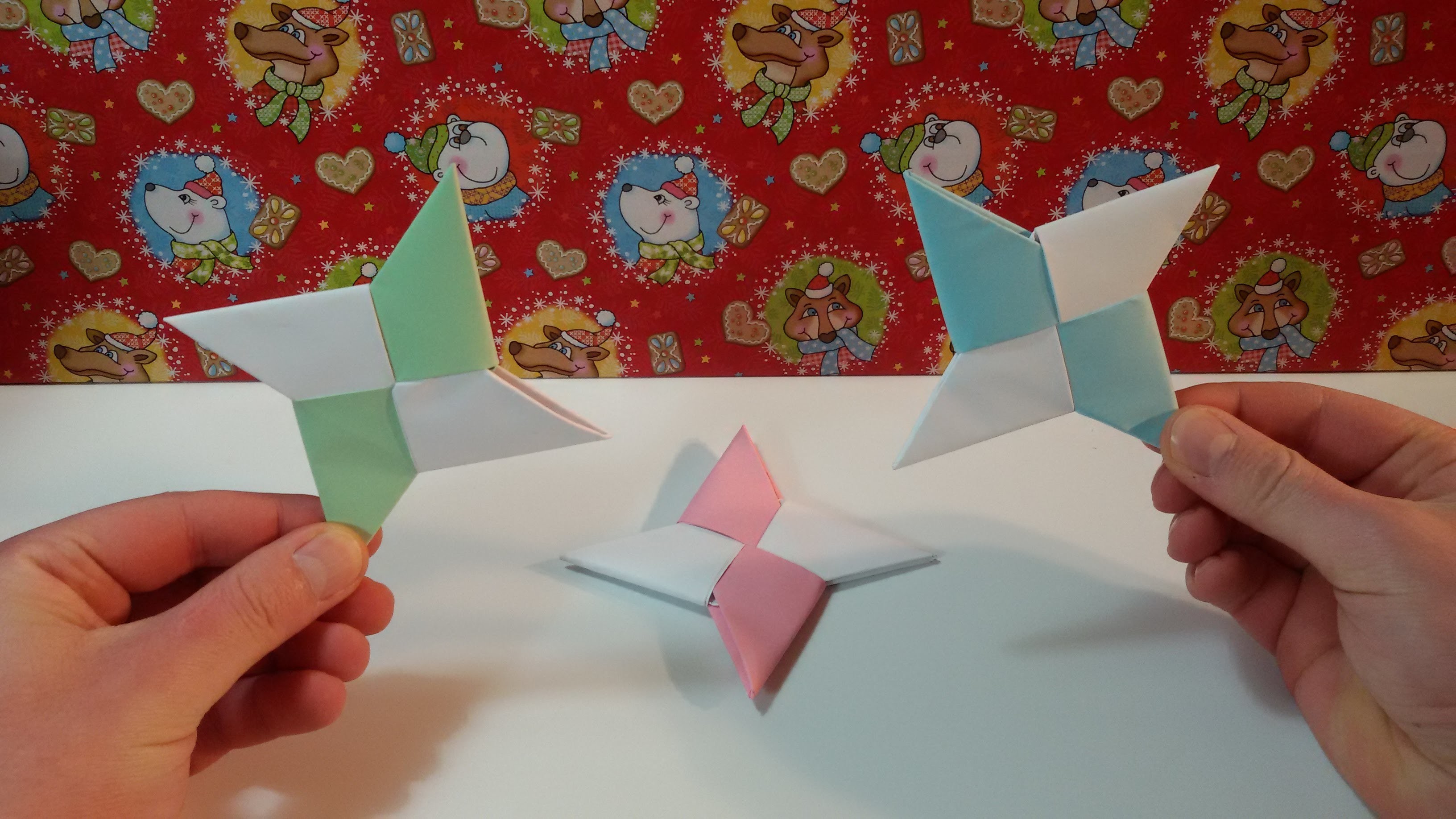 Papierstern falten