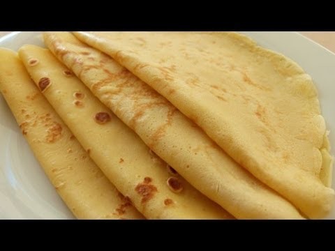Crepes Rezept | Pfannkuchen Crepes Teig