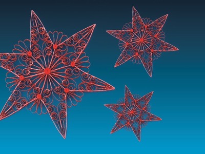 Quilling Star 20 - The Star of Flensborg