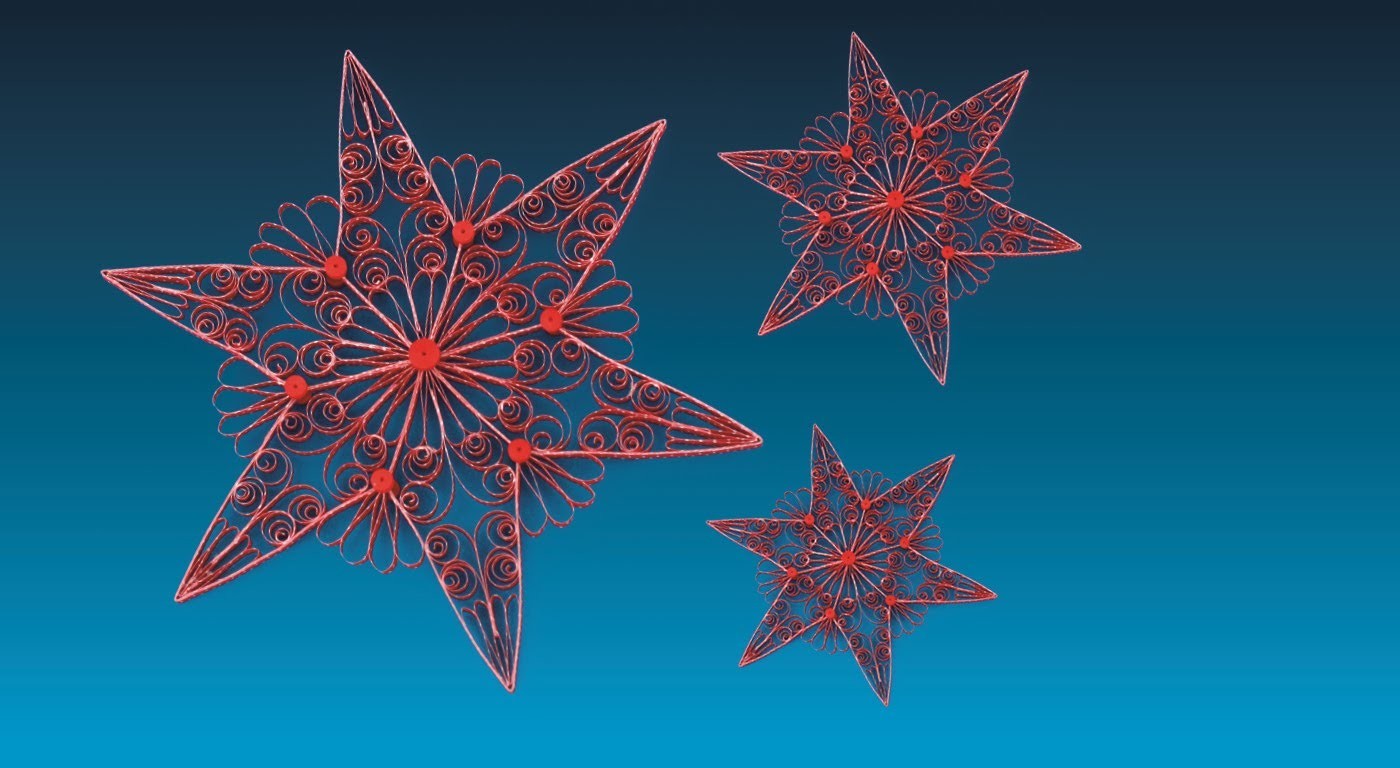 Quilling Star 20 - The Star of Flensborg