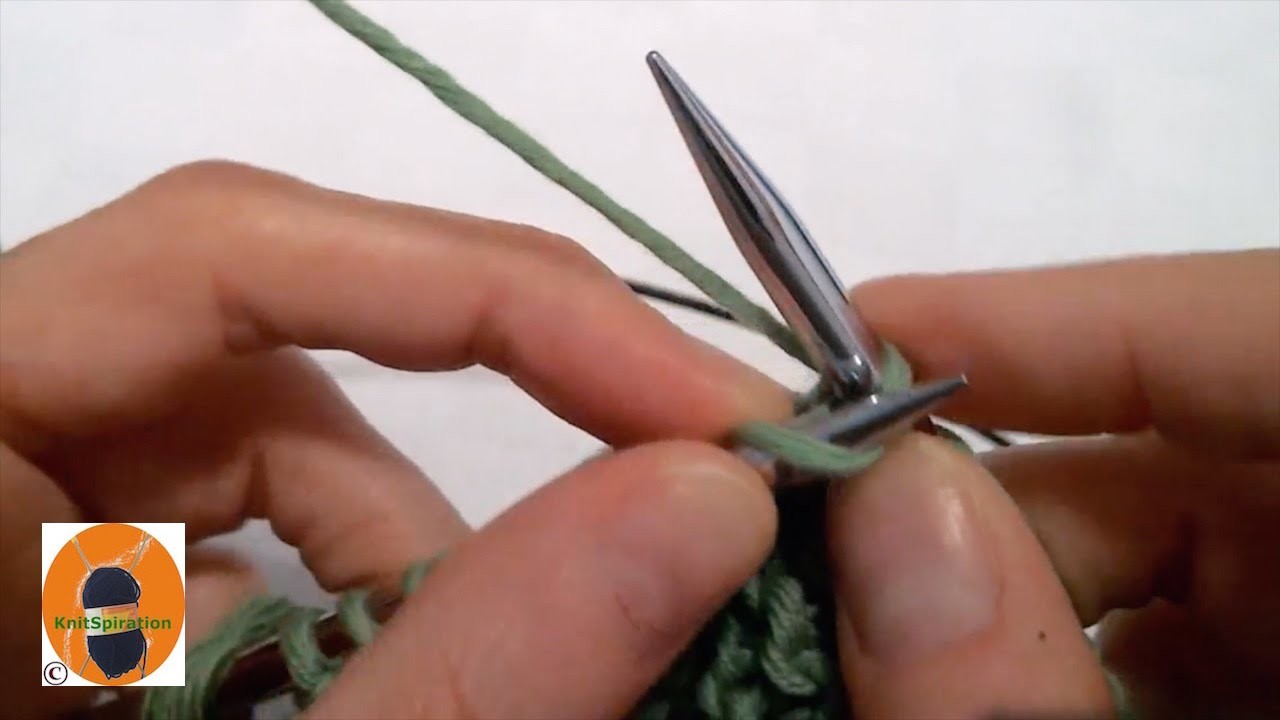 Stricken wir! Basics 3: Die rechte Masche (Knit Stitch)