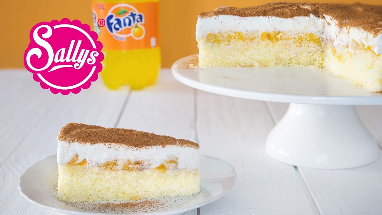 Fanta Schnitte Fanta Kuchen Fanta Torte Sallys Classics