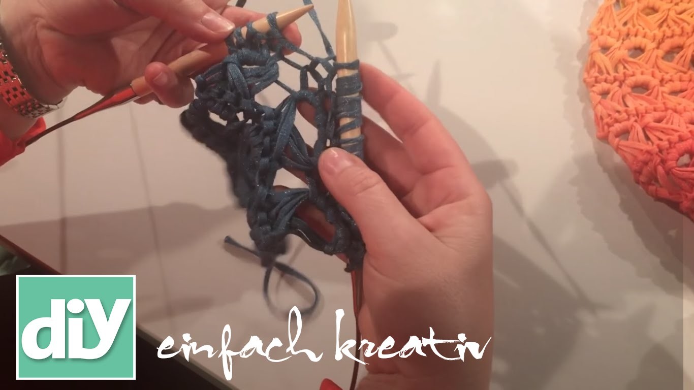 Broomstick-Technik Stricken | DIY einfach kreativ
