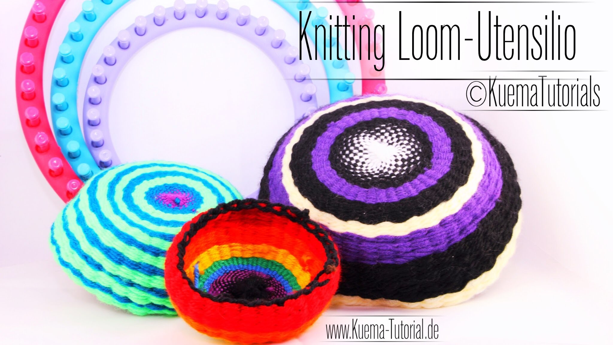 Knitting Loom - Schale Utensilo bowl