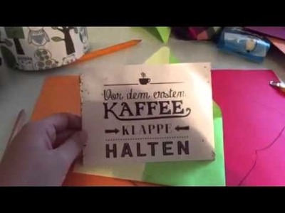 Briefumschläge b6 für große Postkarten selber basteln