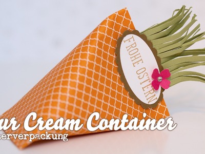 Sour Cream Container - Verpackung Karotte - Stampin’ Up!