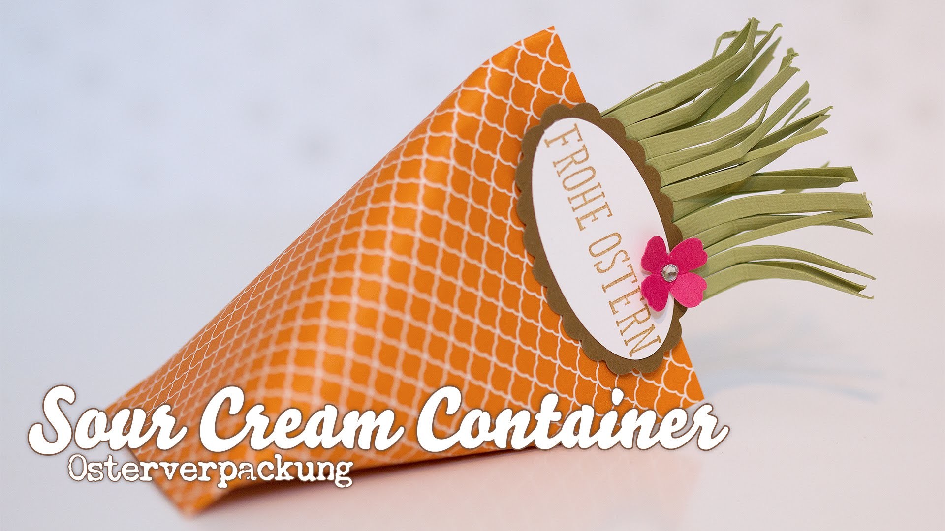 Sour Cream Container - Verpackung Karotte - Stampin’ Up!