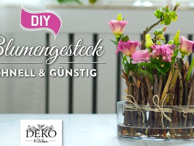 DIY: frühlingshafte Blumendeko schnell & günstig [How to] | Deko Kitchen