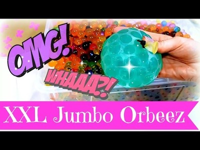 XXL Jumbo Orbeez SELBER MACHEN | Orbeez deutsch im Luftballon ?| Experiment