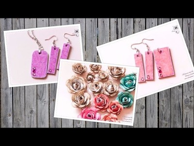 Craft-Update: Rosen und Schmuck aus Papier