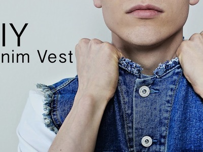 Denim Jeans Vest or Jacket DIY | Anderson and Wilson