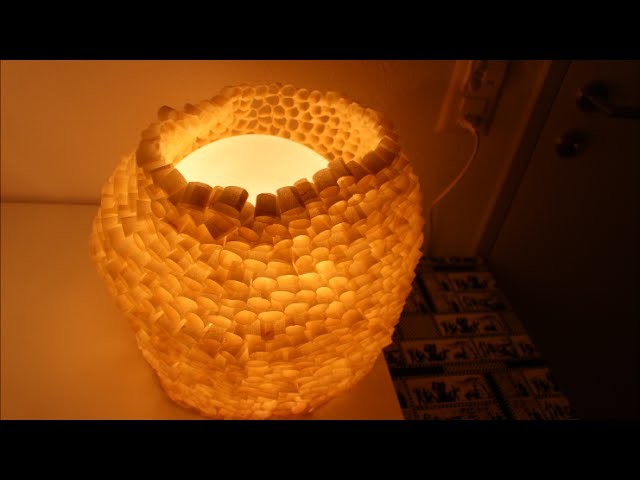 DIY: Lampe Bienenwabe selber machen