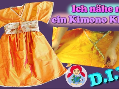 DIY | Kimono Kleid nähen Schritt für Schritt (Damengröße)