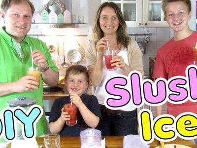 Eis Slush selber machen DIY Slush Ice auf 4 verschiedene Arten Sonntags Video TipTapTube Kinderkanal