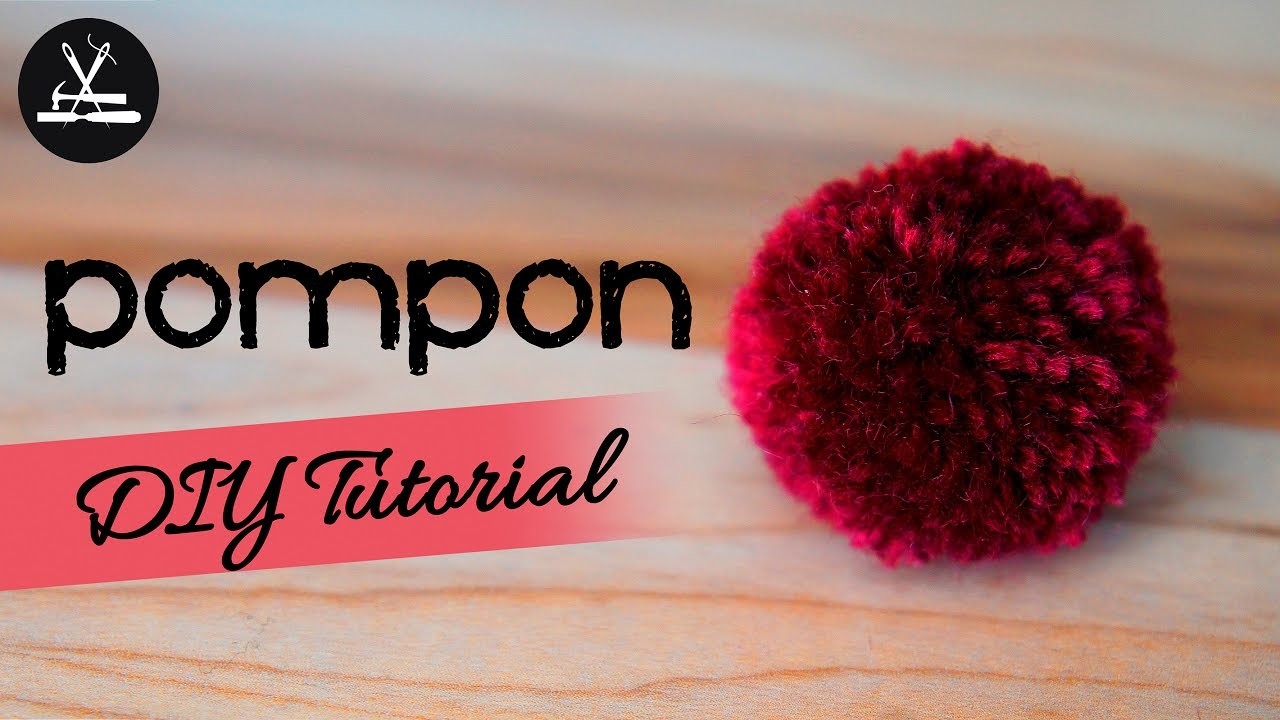 Bommel. Pompon Tutorial DIY