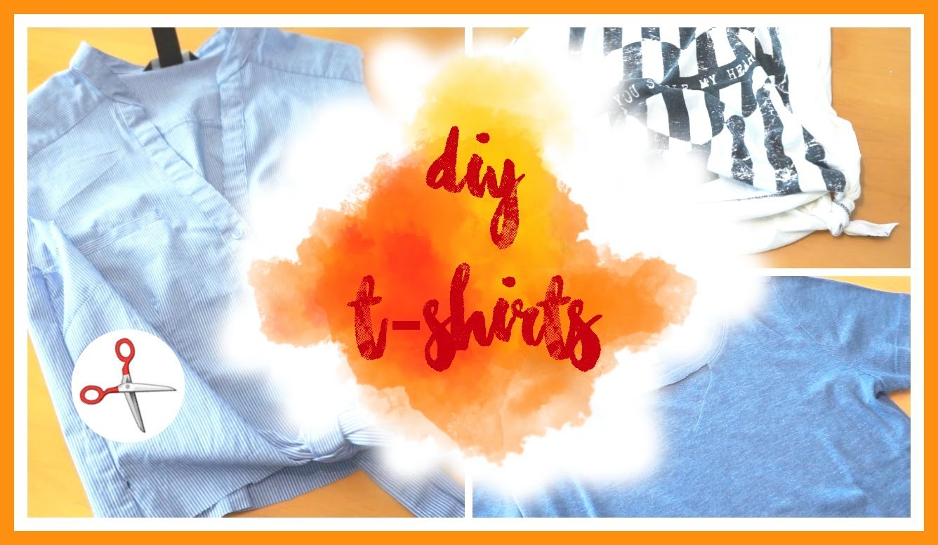 DIY T-Shirts Teil 2 - aus alt mach neu⎮Trends 2016 ⎮weeklyMel