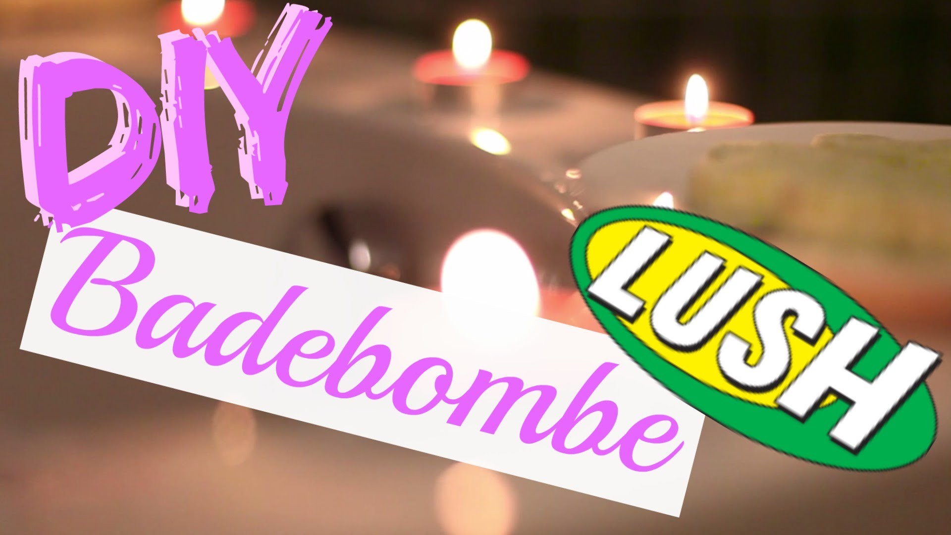 DIY Lush Badebombe | SUPER Einfach