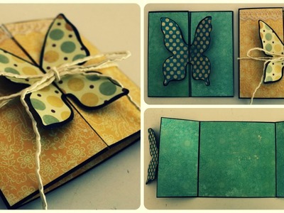 Schmetterlingskarte * DIY * Butterfly Card [eng sub]