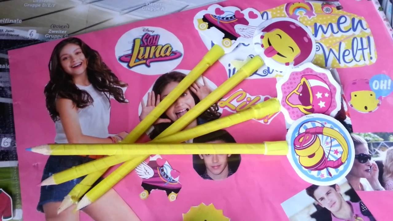 Soy Luna DIY: Soy Luna Stifte selbst gestalten
