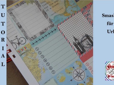 °Tutorial° - DIY Smashbook für den Urlaub #grenzgenial