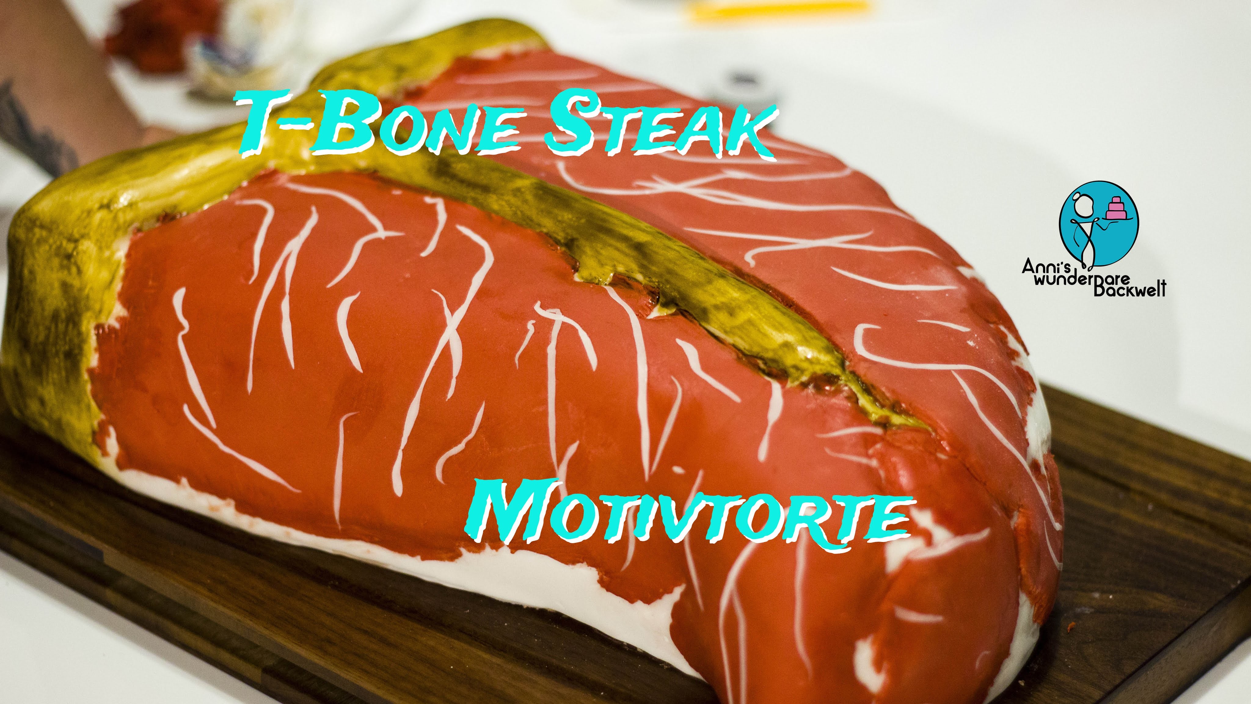 Steak Motivtorte - T-Bone Steak Cake - [how to]