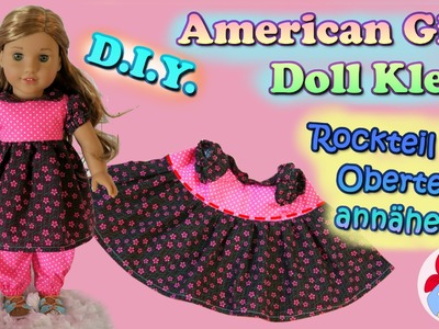 DIY | Das Rockteil ans Kleidoberteil annähen (46 cm Puppenkleid) • Sami Doll Tutorials