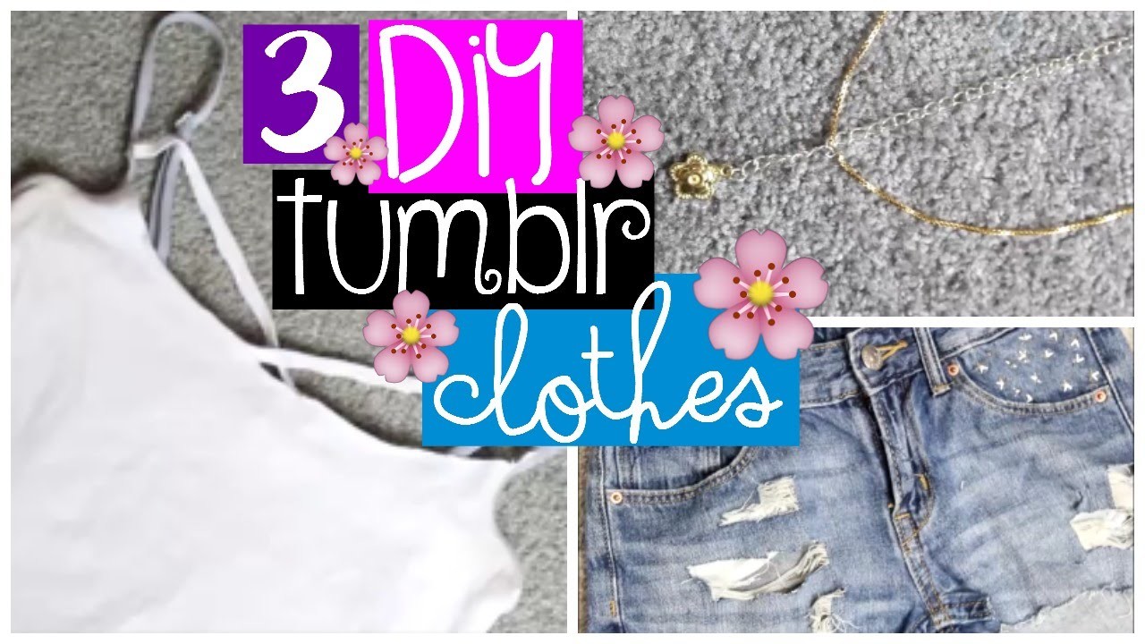 DIY TUMBLR CLOTHES | MyLifestyle♥