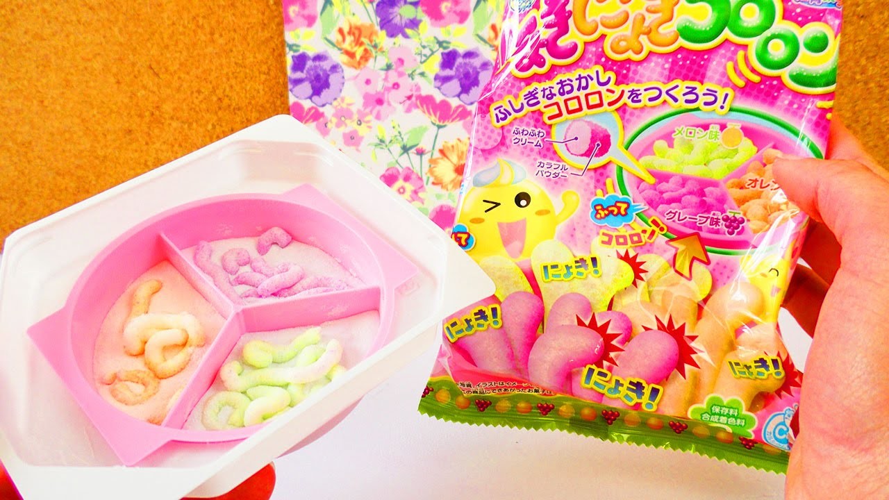 NEUES Popin' Cookin' Set von Kracie | DIY Candy in Wurm Form | japanische Süßigkeite | DEMO