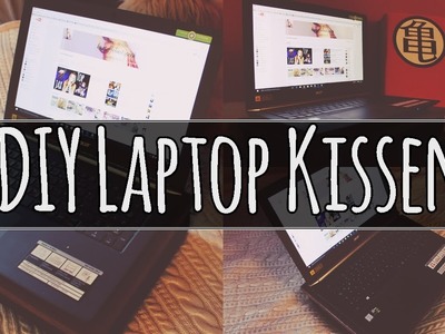DIY Laptop Kissen | Laptop Unterlage selbst machen + VERLOSUNG | EINFACH & GÜNSTIG
