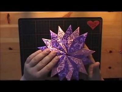 [DIY]  Sterne basteln nach Origami │Bastelzaubers erstes Video