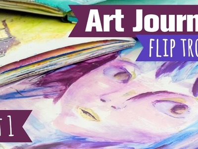 [Craft Update] Meine Art Journals - Teil 1 | Flip Through