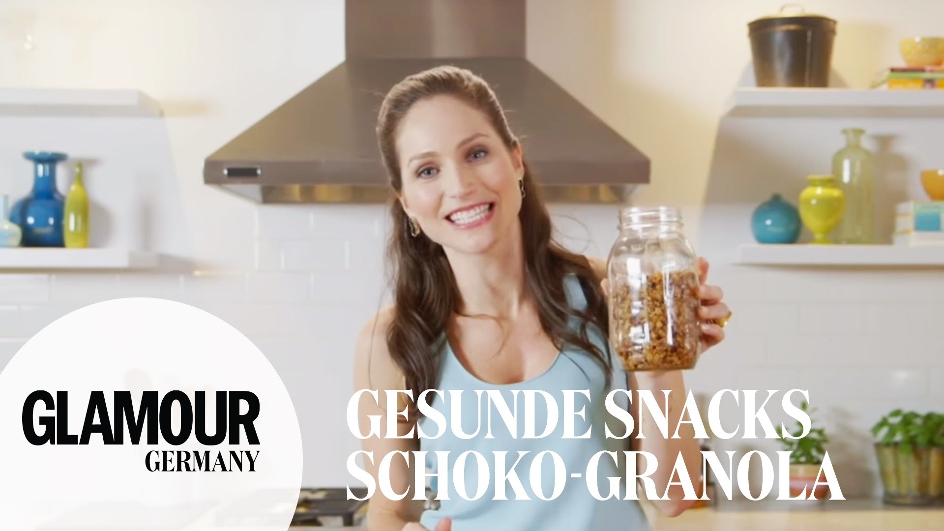 DIY gesundes Schokoladen Granola. Schoko-Müsli I healthy snacks I Treat Yourself Folge #1