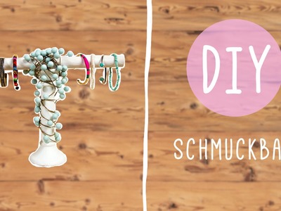 DIY Schmuckbaum - Schmuck Aufbewahrung selber machen