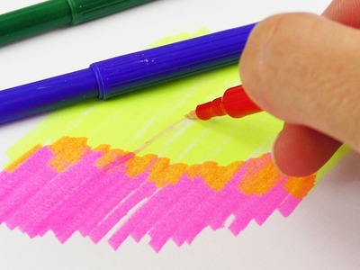 DIY ZAUBERSTIFTE selber machen | Magic Pen verändert die Farben | Zum Malen, Gestalten & Schule