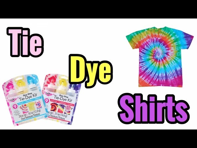 Tie dye diy shirts |Erika