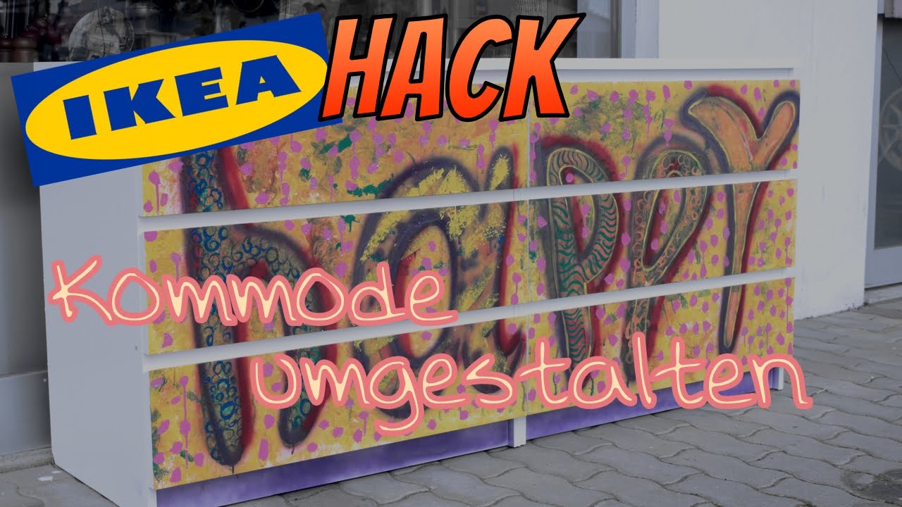 IKEA Hack | DIY | Ikea Kommode umgestalten | Let´s Bastel!