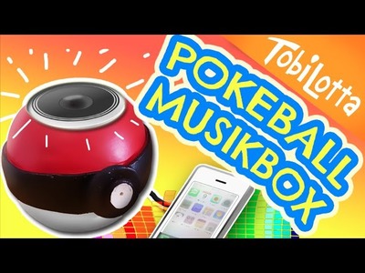 Pokeball Lautsprecher basteln | Kinder DIY | pokemon Go basteln -  Tobilotta 54