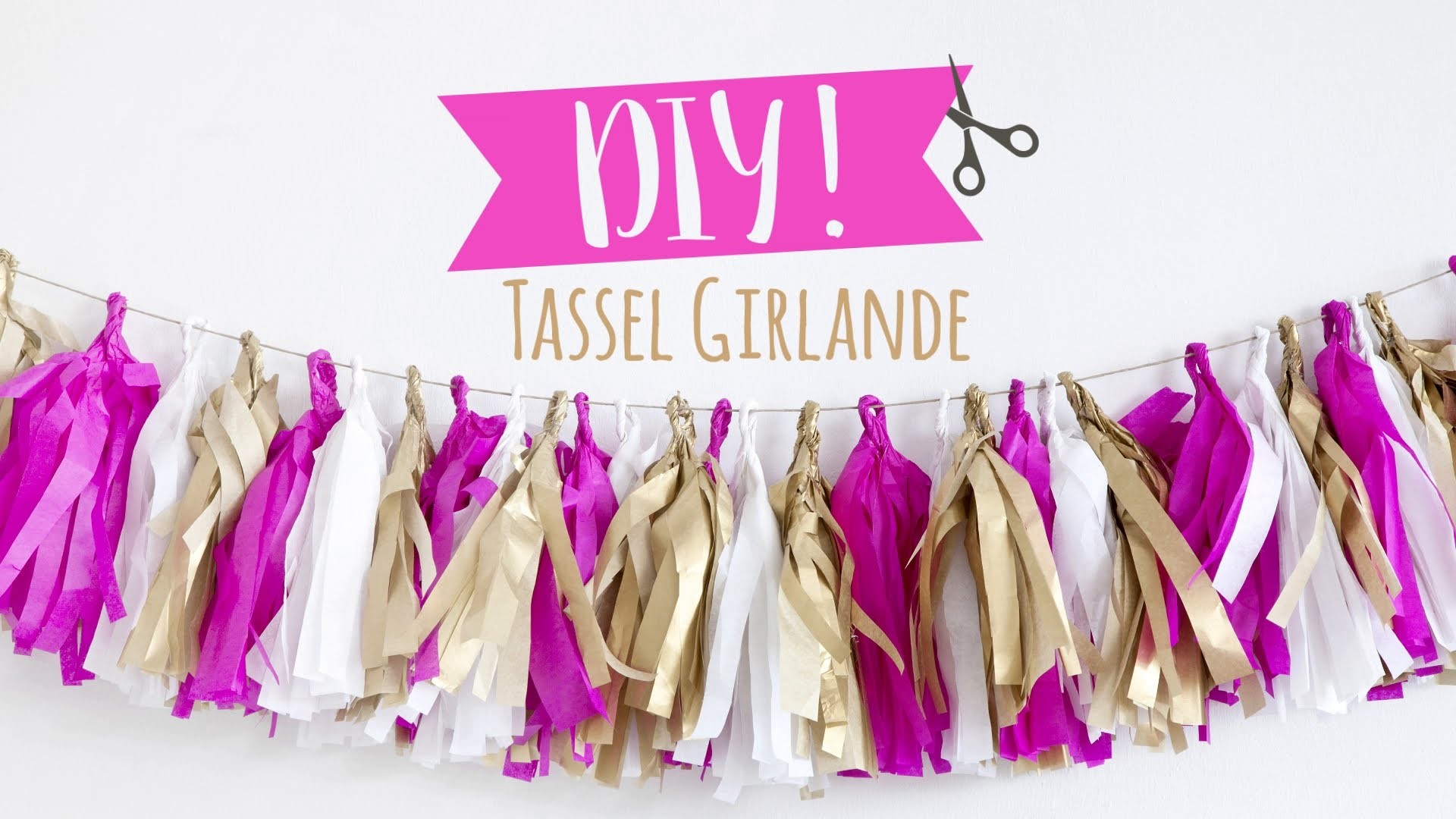 Tassel Girlande | WESTWING DIY-Tipps