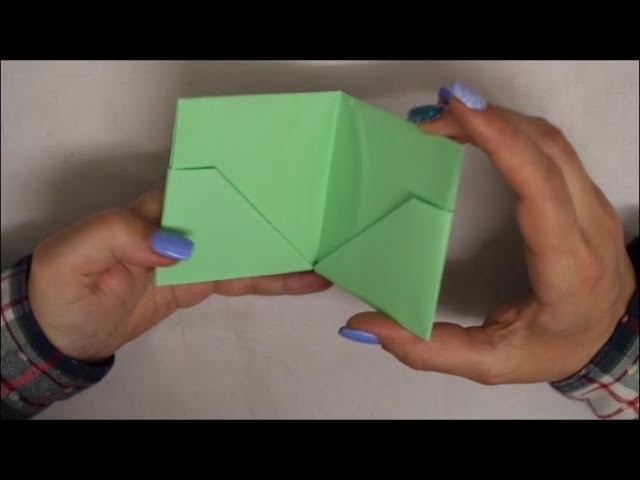 DIY: Etui Origami falten mit 5 Geheimfächern - einfach