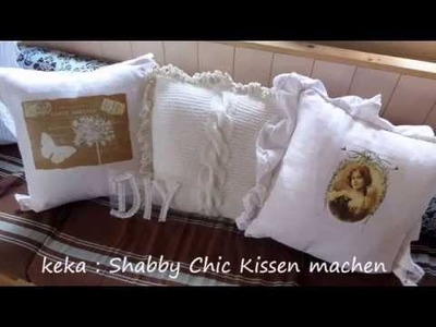 DIY: keka SHABBY Chic Kissen 1 ,- Spitze - Borte
