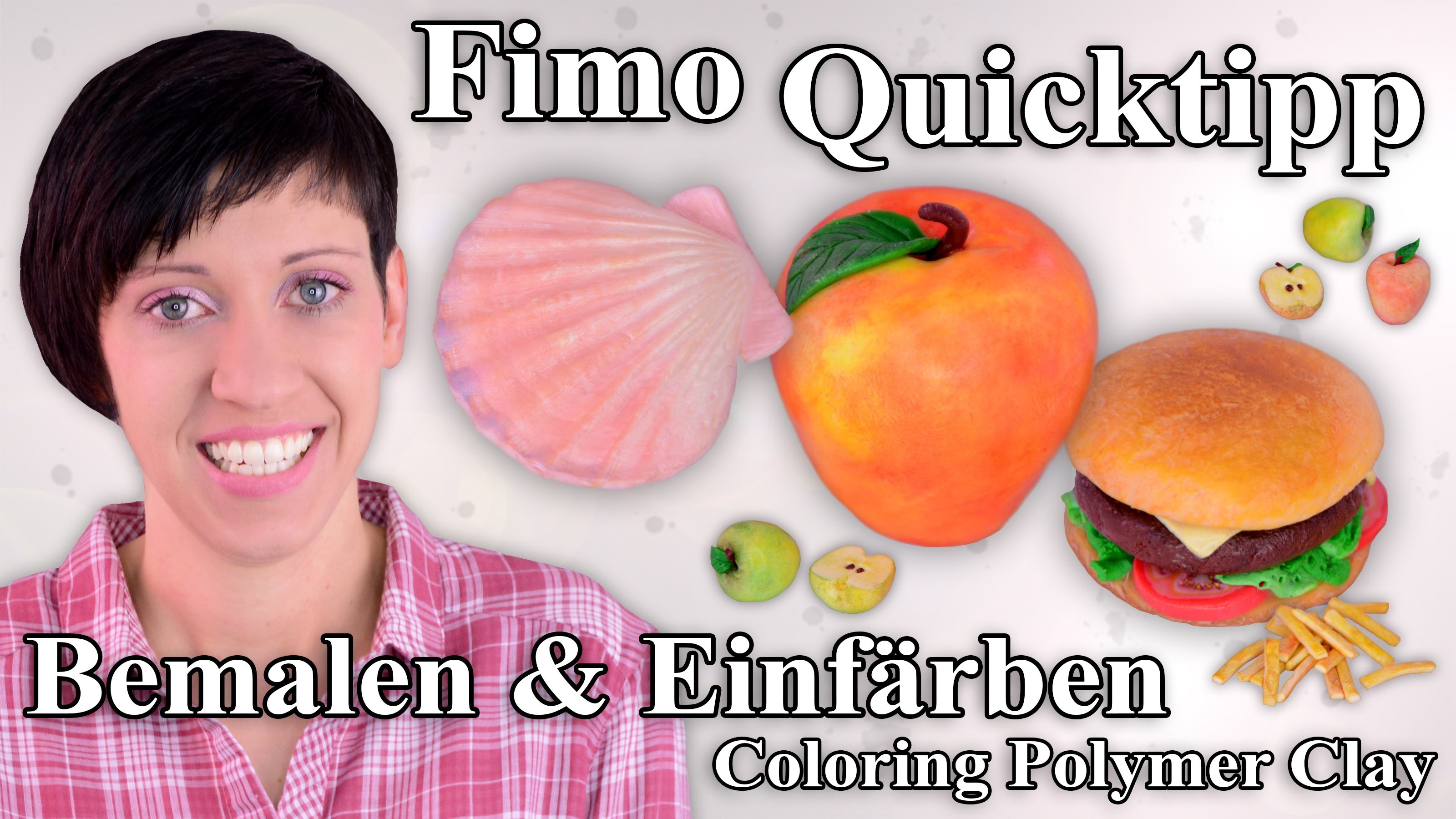 FIMO Quicktipp: Bemalen und Einfärben – Coloring Polymer Clay Tutorial [HD.DE] (EN-Sub)