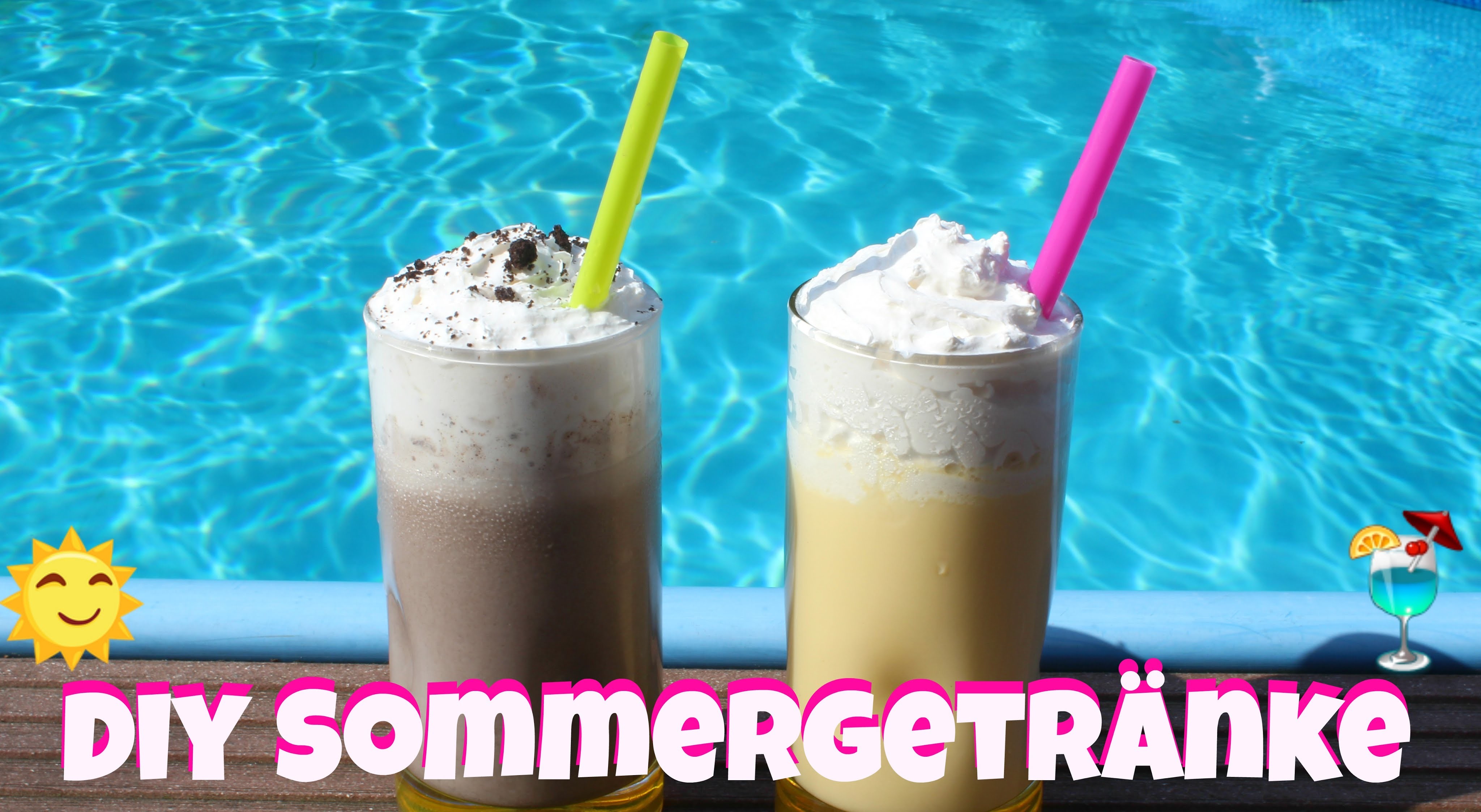 DIY VEGANE SOMMERGETRÄNKE | Oreo Milchshake und Solero Cocktail