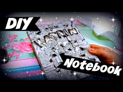 Back to School Video deutsch | Watch me craft | DIY Notebook | 9999 Dinge DIY, Basteln & Trends